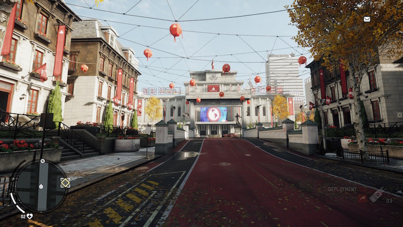 One of the game’s Yellow Zones— this is where collaborators with the North Koreans live.